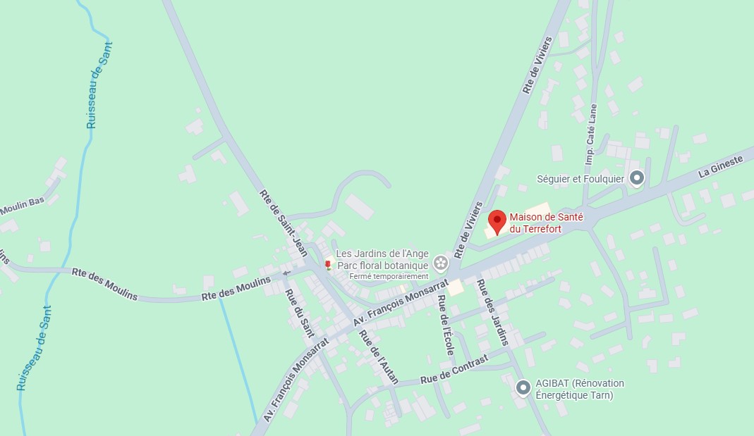 Carte MSP Terrefort Verdalle